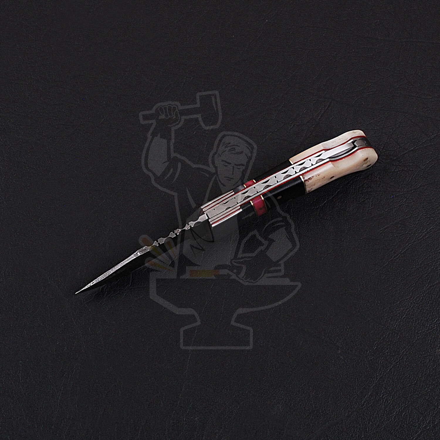 DAMASCUS FOLDING KNIFE - Image 4