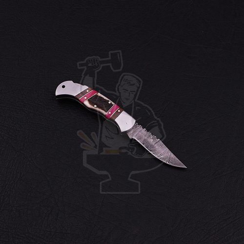 DAMASCUS FOLDING KNIFE - Image 2