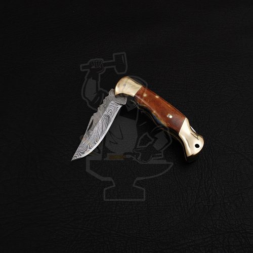 DAMASCUS FOLDING KNIFE - Image 2