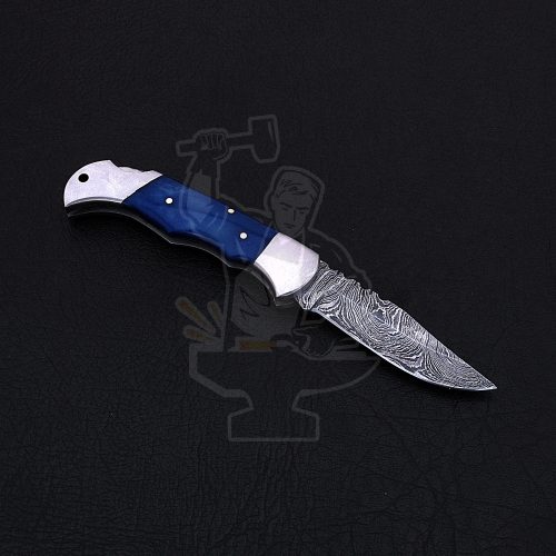DAMASCUS FOLDING KNIFE - Image 2