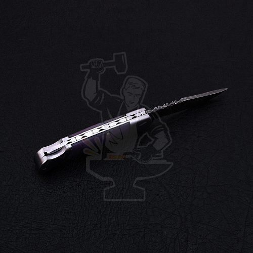 DAMASCUS FOLDING KNIFE - Image 3