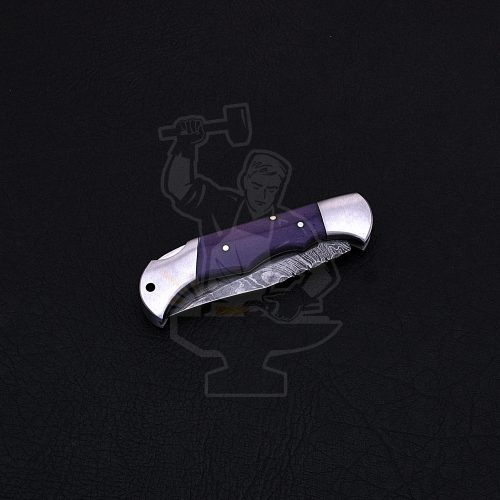 DAMASCUS FOLDING KNIFE - Image 5