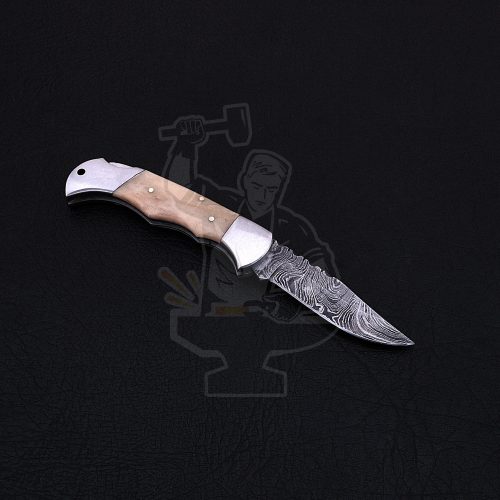 DAMASCUS FOLDING KNIFE - Image 2