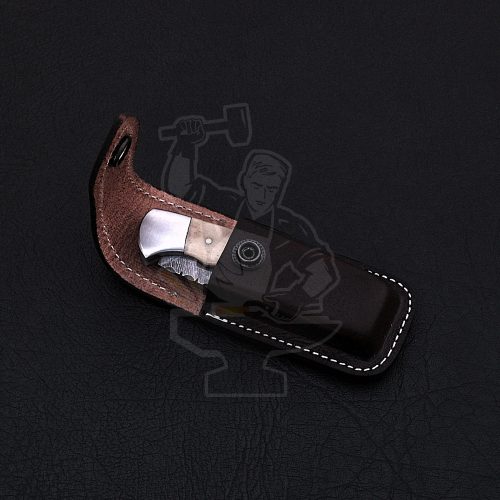 DAMASCUS FOLDING KNIFE - Image 6