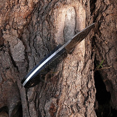 DAMASCUS TANTO SKINNER KNIFE - Image 3
