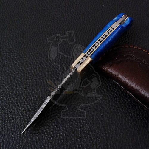 DAMASCUS FOLDING KNIFE - Image 4