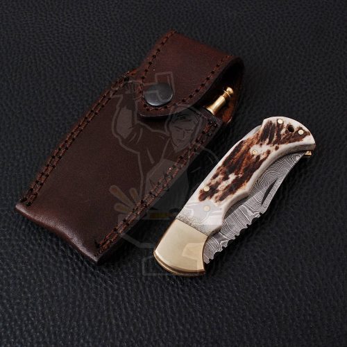 DAMASCUS FOLDING KNIFE - Image 5