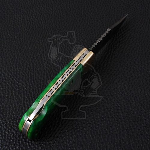 DAMASCUS FOLDING KNIFE - Image 3