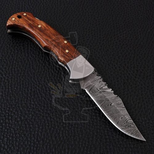 DAMASCUS FOLDING KNIFE - Image 2