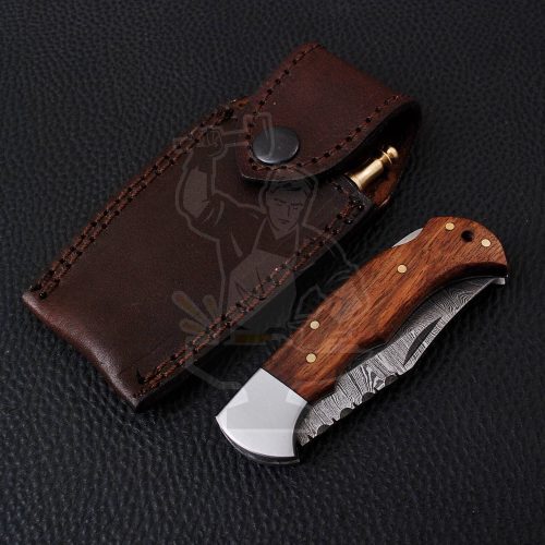 DAMASCUS FOLDING KNIFE - Image 5