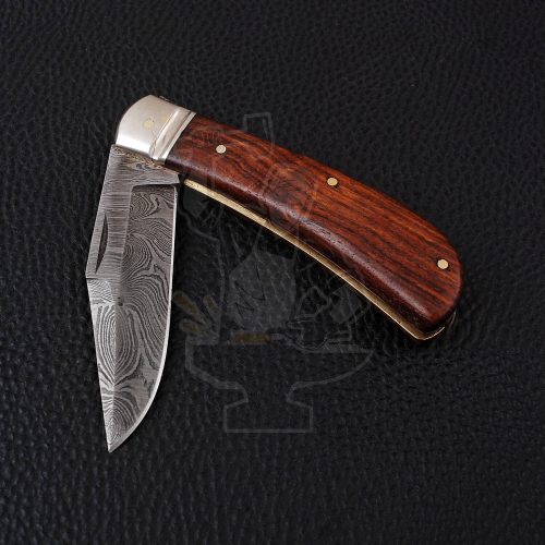 DAMASCUS FOLDING KNIFE - Image 4