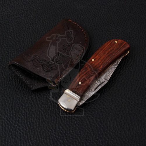 DAMASCUS FOLDING KNIFE - Image 5