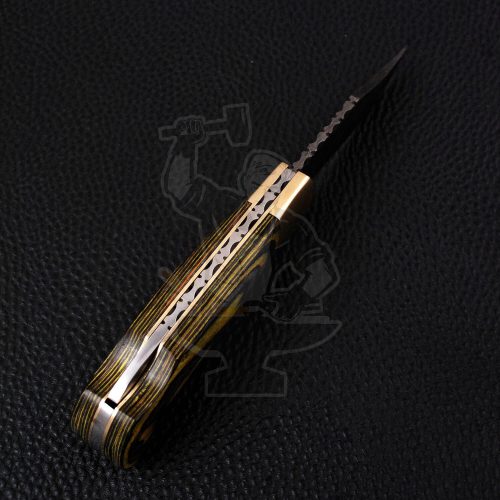 DAMASCUS FOLDING KNIFE - Image 3
