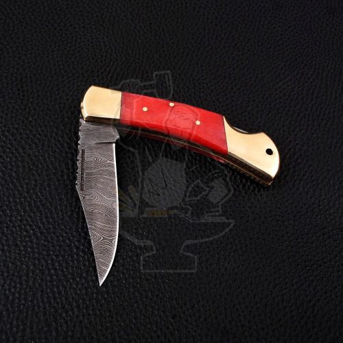 DAMASCUS FOLDING KNIFE - Image 4