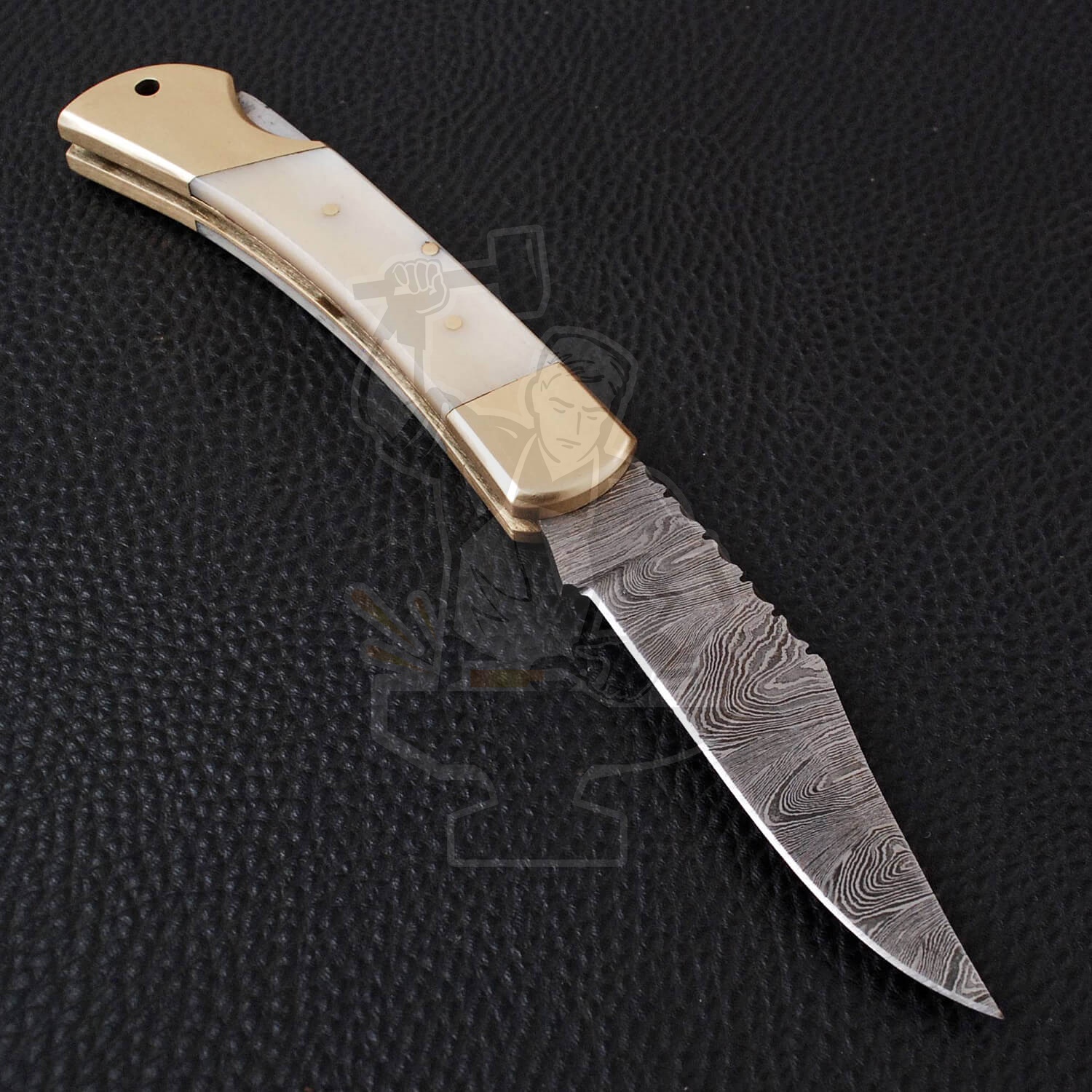 DAMASCUS FOLDING KNIFE - Image 2