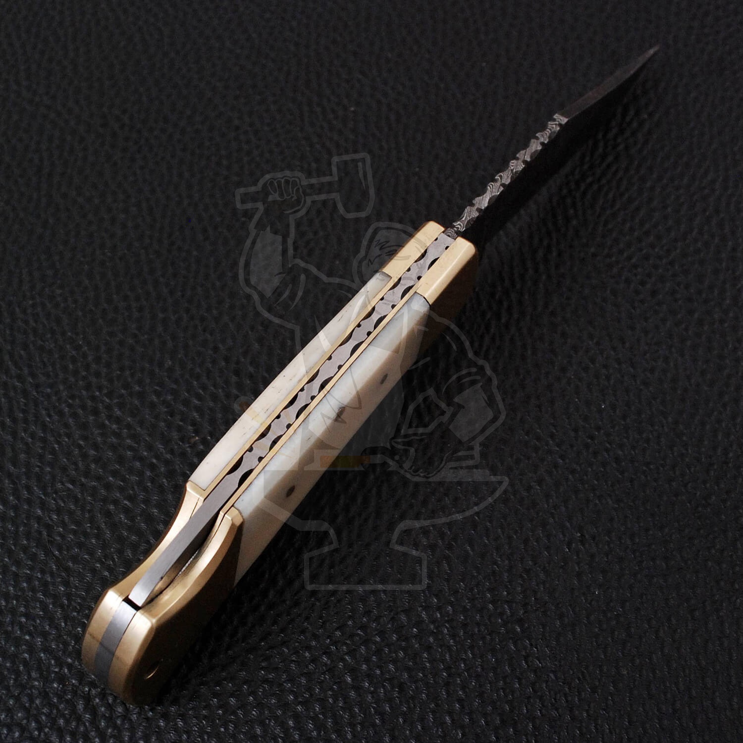 DAMASCUS FOLDING KNIFE - Image 3