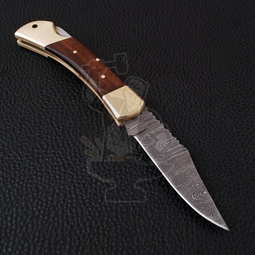 DAMASCUS FOLDING KNIFE - Image 2
