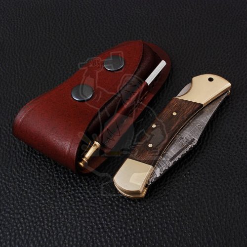 DAMASCUS FOLDING KNIFE - Image 5