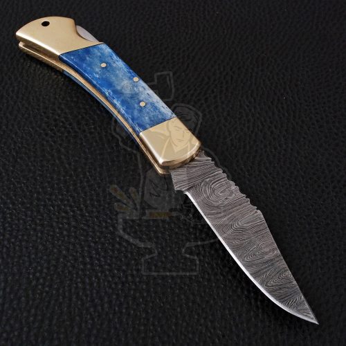 DAMASCUS FOLDING KNIFE - Image 2