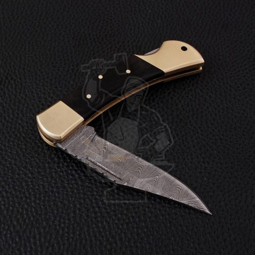 DAMASCUS FOLDING KNIFE - Image 4