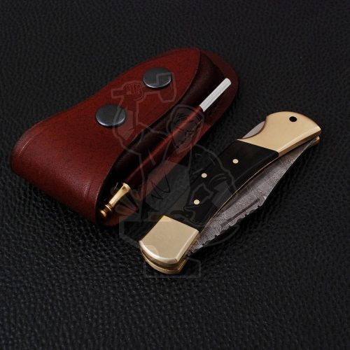 DAMASCUS FOLDING KNIFE - Image 5