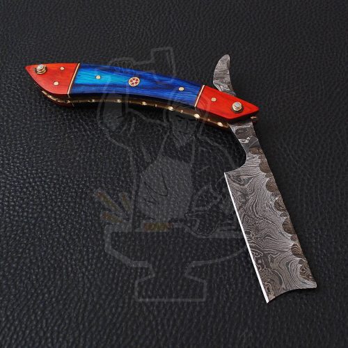 DAMASCUS STRAIGHT RAZOR - Image 2