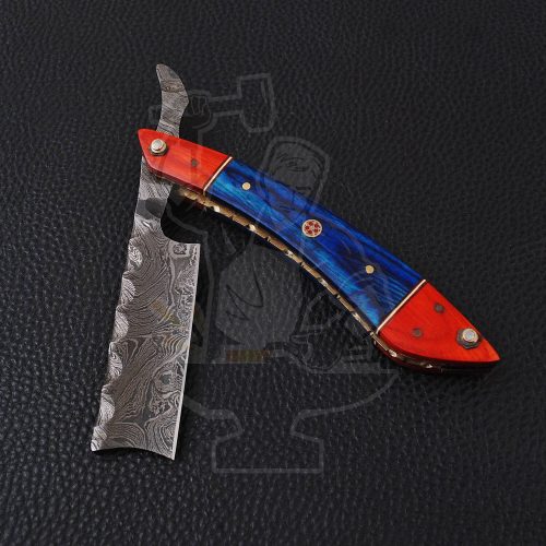 DAMASCUS STRAIGHT RAZOR - Image 4