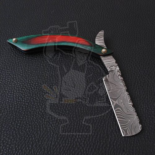 DAMASCUS STRAIGHT RAZOR - Image 2