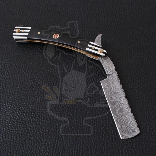 DAMASCUS STRAIGHT RAZOR - Image 2