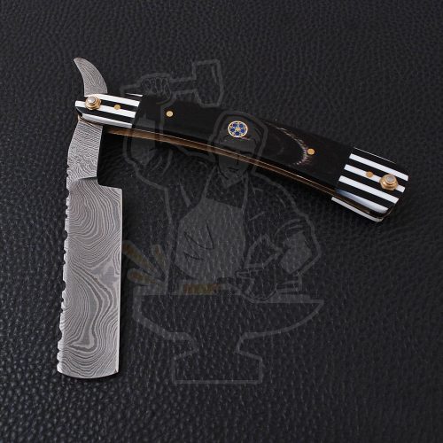 DAMASCUS STRAIGHT RAZOR - Image 4