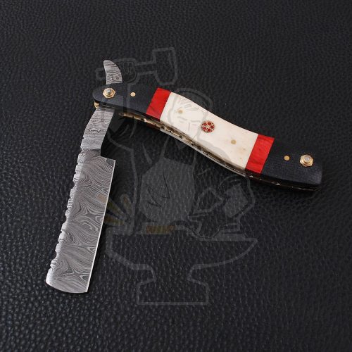 DAMASCUS STRAIGHT RAZOR - Image 4