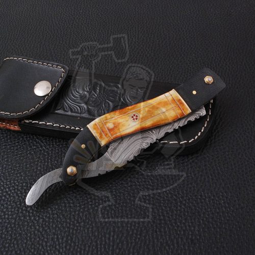 DAMASCUS STRAIGHT RAZOR - Image 5