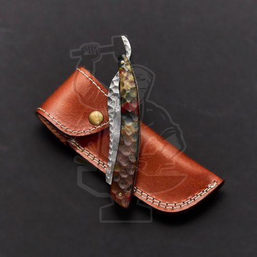 DAMASCUS STRAIGHT RAZOR - Image 3