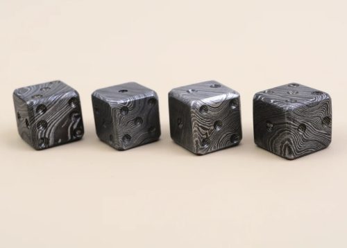 DAMASCUS STEEL DICE - Image 2