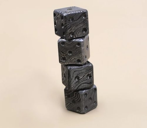 DAMASCUS STEEL DICE - Image 3