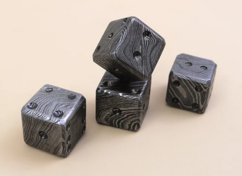 DAMASCUS STEEL DICE - Image 4