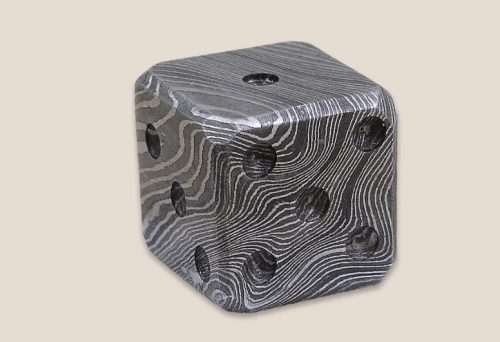 DAMASCUS STEEL DICE - Image 5