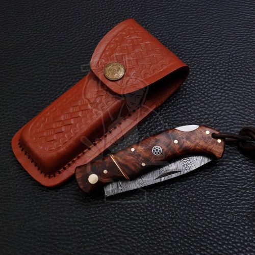 DAMASCUS FOLDING KNIFE - Image 5
