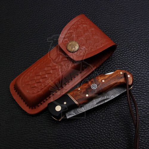 DAMASCUS FOLDING KNIFE - Image 5