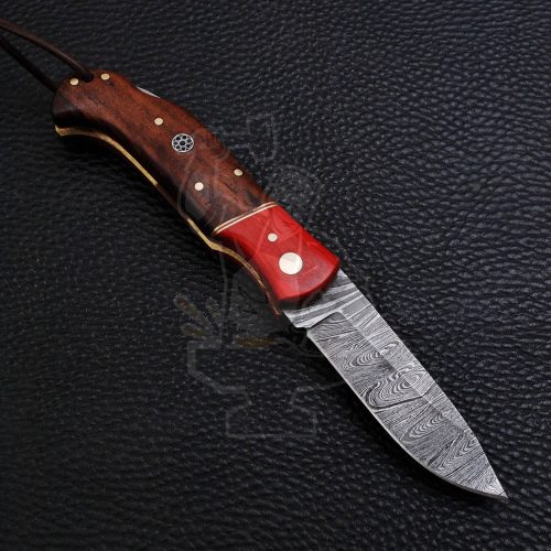 DAMASCUS FOLDING KNIFE - Image 2