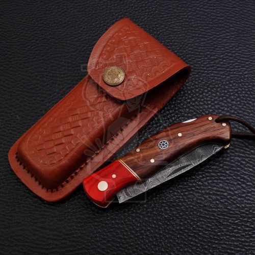 DAMASCUS FOLDING KNIFE - Image 5