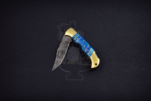 DAMASCUS FOLDING KNIFE - Image 4