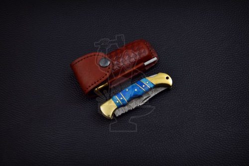 DAMASCUS FOLDING KNIFE - Image 5