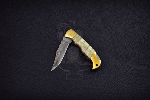 DAMASCUS FOLDING KNIFE - Image 4