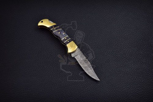 DAMASCUS FOLDING KNIFE - Image 2