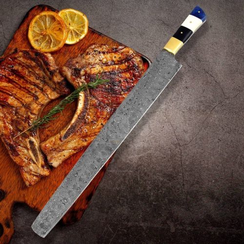 Damascus Brisket/Slicing/Carving Knife - Image 5