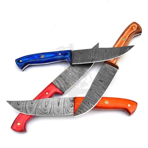 Damascus Steak Knife Set of 4 Piece - Image 4