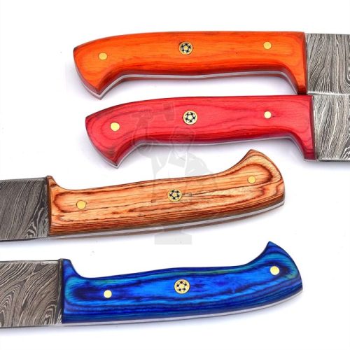 Damascus Steak Knife Set of 4 Piece - Image 5