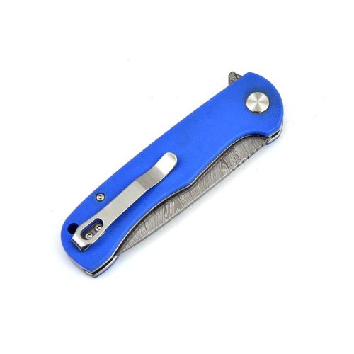 Damascus steel Ball Bearing Flipper Knife - Image 5