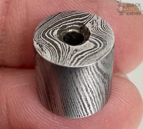 Damascus Steel Bead - Image 2